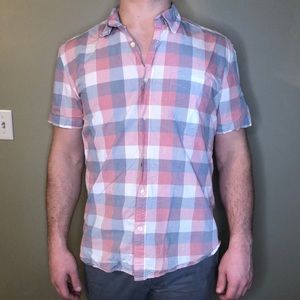 H&M L.O.G.G. Short Sleeve Button Down